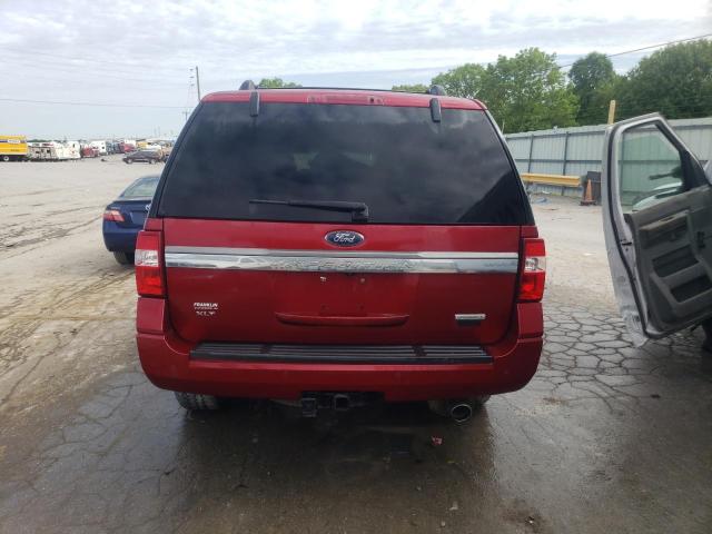 1FMJU1HT7HEA04621 - 2017 FORD EXPEDITION XLT RED photo 6