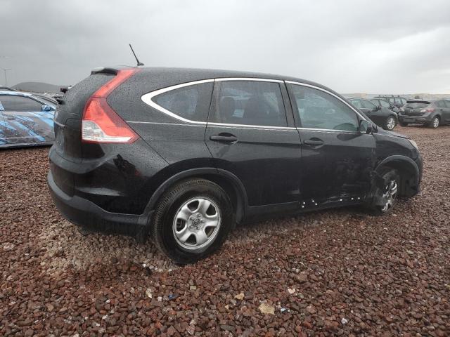 5J6RM3H31CL026423 - 2012 HONDA CR-V LX BLACK photo 3