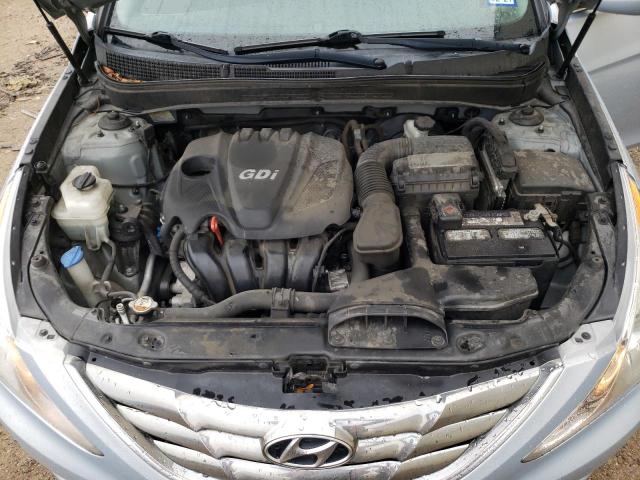 5NPEC4AC8DH799273 - 2013 HYUNDAI SONATA SE SILVER photo 11