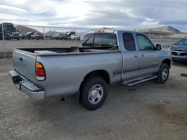 5TBRN34142S314269 - 2002 TOYOTA TUNDRA ACCESS CAB SR5 SILVER photo 3