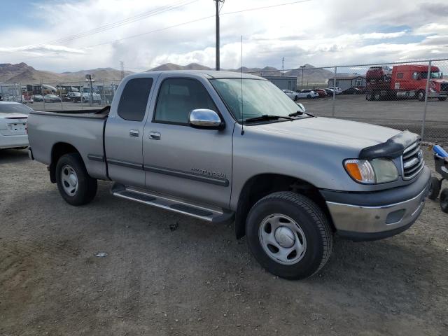 5TBRN34142S314269 - 2002 TOYOTA TUNDRA ACCESS CAB SR5 SILVER photo 4