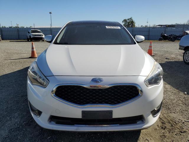 KNALN4D79F5175921 - 2015 KIA CADENZA PREMIUM WHITE photo 5