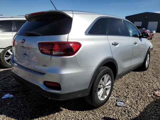 5XYPGDA35LG663654 - 2020 KIA SORENTO L SILVER photo 3