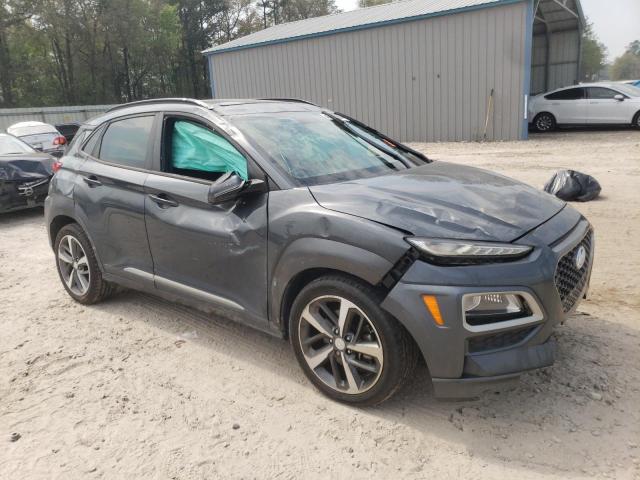 KM8K3CA55JU167455 - 2018 HYUNDAI KONA LIMITED GRAY photo 4