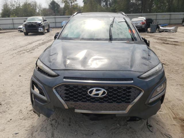 KM8K3CA55JU167455 - 2018 HYUNDAI KONA LIMITED GRAY photo 5