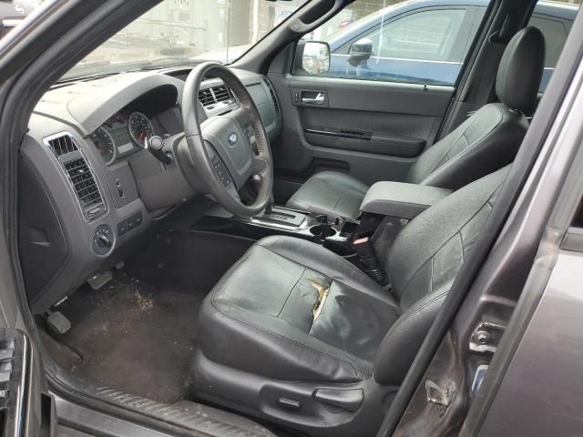 1FMCU0DG0BKB97618 - 2011 FORD ESCAPE XLT GRAY photo 7