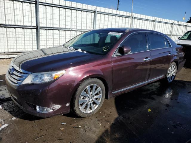 4T1BK3DB5BU383733 - 2011 TOYOTA AVALON BASE MAROON photo 1