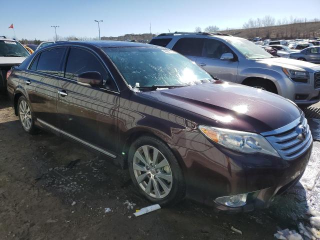 4T1BK3DB5BU383733 - 2011 TOYOTA AVALON BASE MAROON photo 4