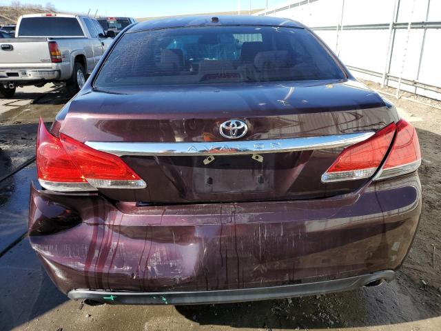 4T1BK3DB5BU383733 - 2011 TOYOTA AVALON BASE MAROON photo 6