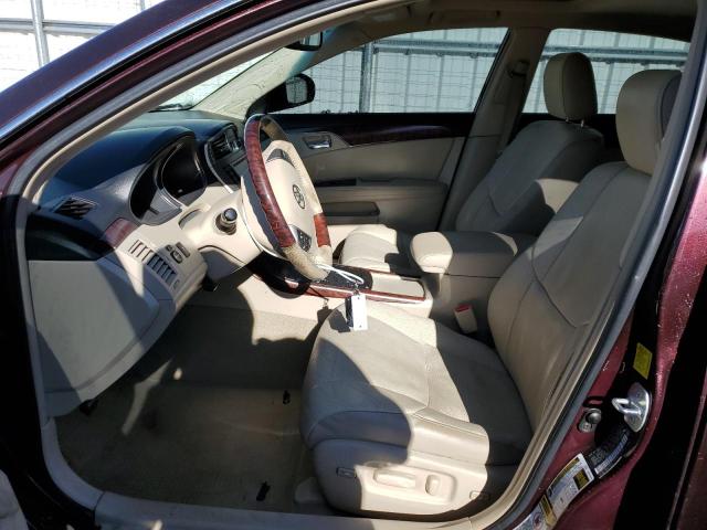 4T1BK3DB5BU383733 - 2011 TOYOTA AVALON BASE Tünd qırmızı foto 7