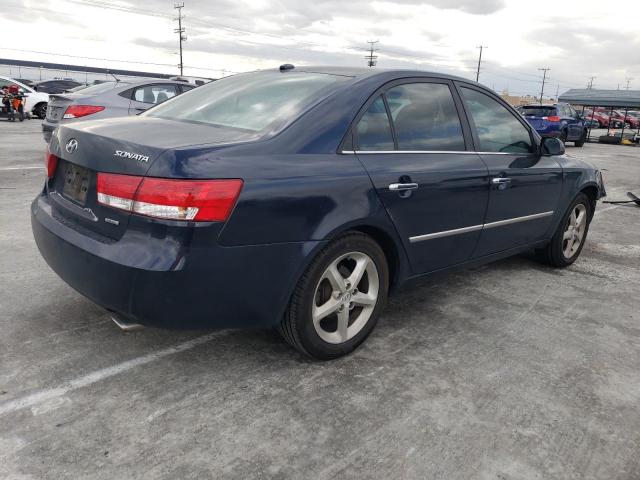 5NPEU46F08H313173 - 2008 HYUNDAI SONATA SE BLUE photo 3