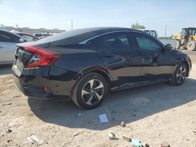 19XFC2F66KE005030 - 2019 HONDA CIVIC LX BLACK photo 3