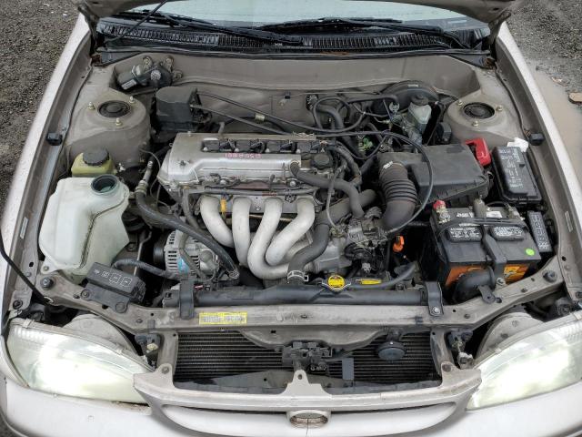 1NXBR18E8YZ347967 - 2000 TOYOTA COROLLA VE SILVER photo 11