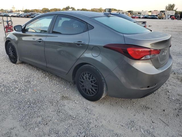 5NPDH4AEXGH733696 - 2016 HYUNDAI ELANTRA SE GRAY photo 2