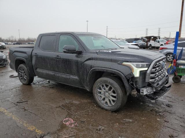 5TFNC5DB3RX074359 - 2024 TOYOTA TUNDRA CREWMAX PLATINUM შავი ფოტო 4