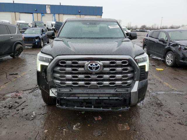 5TFNC5DB3RX074359 - 2024 TOYOTA TUNDRA CREWMAX PLATINUM შავი ფოტო 5