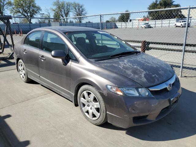 2HGFA1F50AH539832 - 2010 HONDA CIVIC LX GRAY photo 4