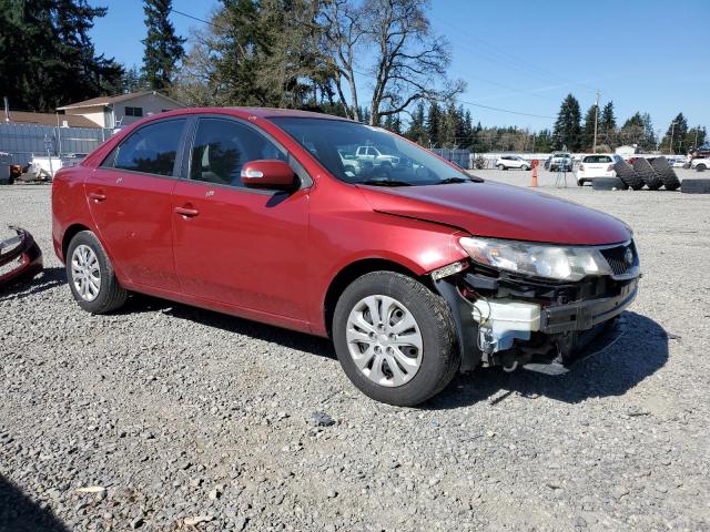 KNAFU4A28A5844889 - 2010 KIA FORTE EX BURGUNDY photo 4