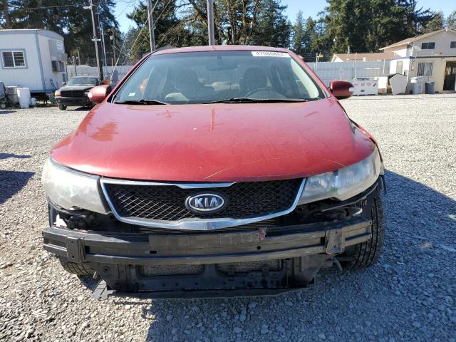 KNAFU4A28A5844889 - 2010 KIA FORTE EX BURGUNDY photo 5