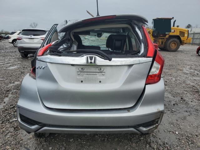 3HGGK5H86KM714345 - 2019 HONDA FIT EX SILVER photo 6