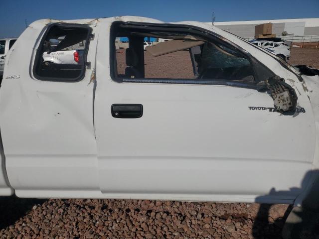 5TEWN72N61Z807251 - 2001 TOYOTA TACOMA XTRACAB WHITE photo 10