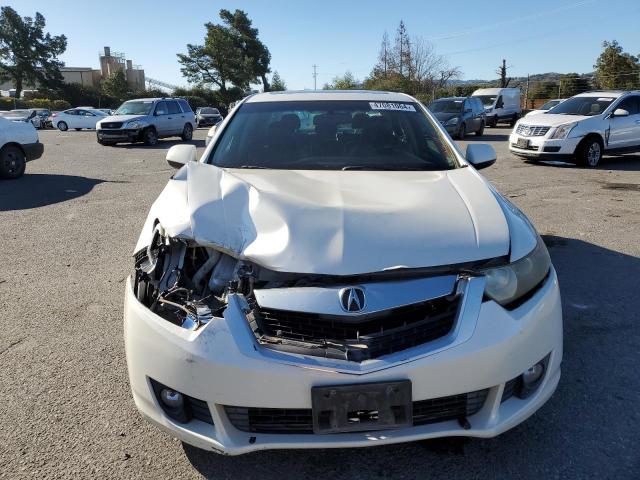 JH4CU26619C032636 - 2009 ACURA TSX WHITE photo 5