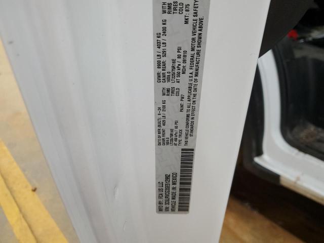 3C6LRVCG3SE512992 - 2025 RAM PROMASTER 2500 HIGH Blanc photo 13