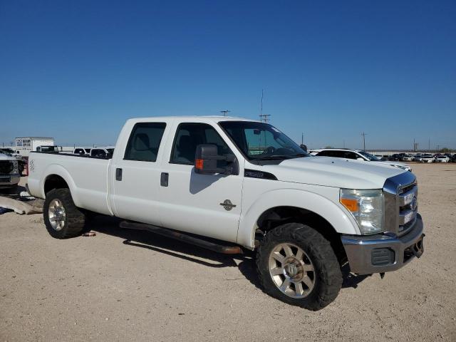 1FT8W3BT5BEB73612 - 2011 FORD F350 SUPER DUTY WHITE photo 4