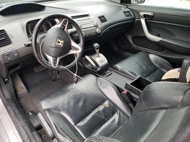 2HGFG12959H517344 - 2009 HONDA CIVIC EXL ვერცხლისფერი ფოტო 8