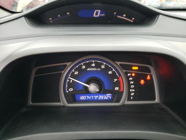 2HGFG12959H517344 - 2009 HONDA CIVIC EXL ვერცხლისფერი ფოტო 9