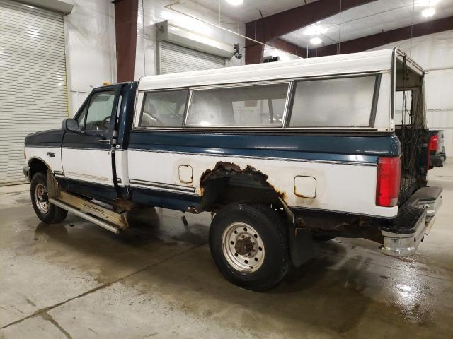 1FTHF26H9VEB11537 - 1997 FORD F250 TEAL photo 2