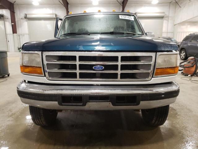 1FTHF26H9VEB11537 - 1997 FORD F250 TEAL photo 5