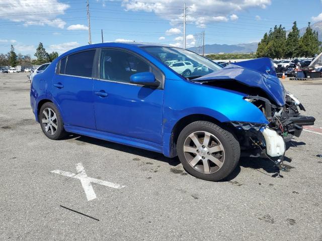 3N1AB6AP7CL705837 - 2012 NISSAN SENTRA 2.0 BLUE photo 4