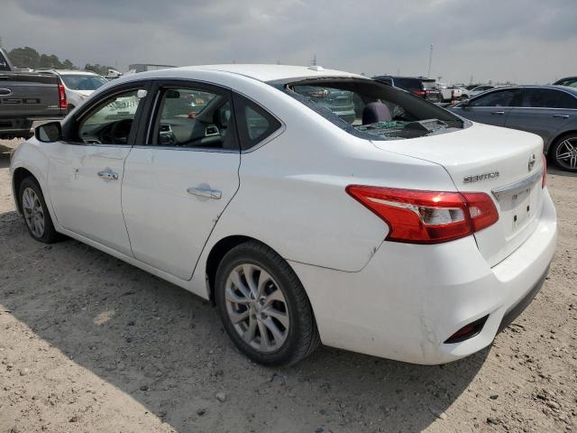 3N1AB7AP6JY244975 - 2018 NISSAN SENTRA S WHITE photo 2