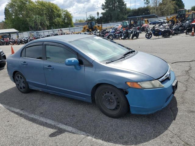 2HGFA16566H510455 - 2006 HONDA CIVIC LX BLUE photo 4