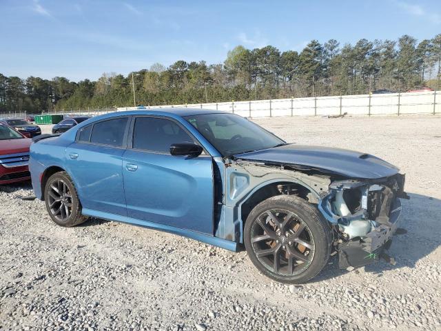 2C3CDXCT4LH232010 - 2020 DODGE CHARGER R/T BLUE photo 4