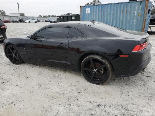 2G1FB1E35F9268319 - 2015 CHEVROLET CAMARO LS BLACK photo 2