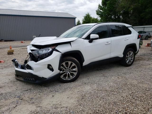 2T3C1RFV4LC071172 - 2020 TOYOTA RAV4 XLE PREMIUM WHITE photo 1