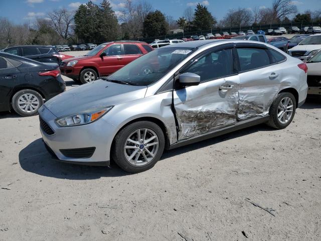 1FADP3F2XJL228701 - 2018 FORD FOCUS SE SILVER photo 1