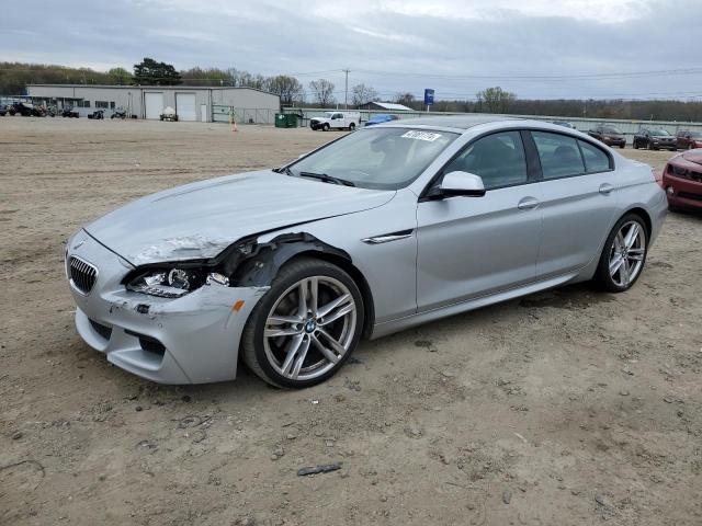WBA6A0C55FGB53732 - 2015 BMW 640 I GRAN COUPE SILVER photo 1