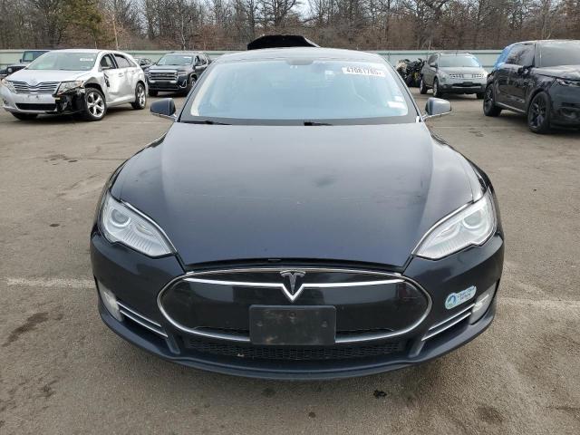 5YJSA1DN3DFP13791 - 2013 TESLA MODEL S BLUE photo 5
