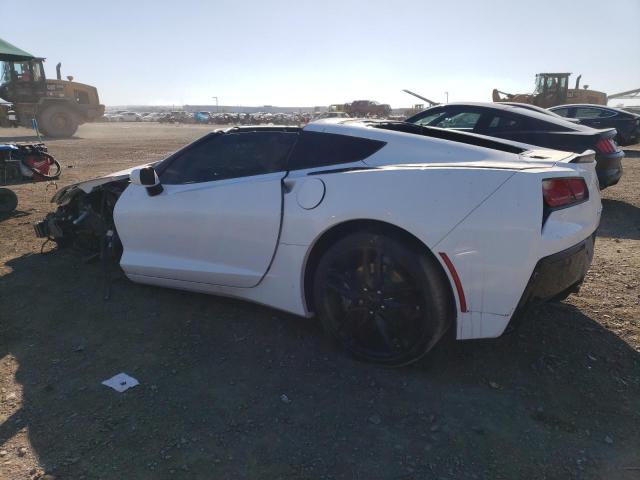 1G1YB2D76K5112008 - 2019 CHEVROLET CORVETTE STINGRAY 1LT WHITE photo 2