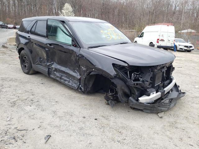1FM5K8AB4LGD00257 - 2020 FORD EXPLORER POLICE INTERCEPTOR BLACK photo 4