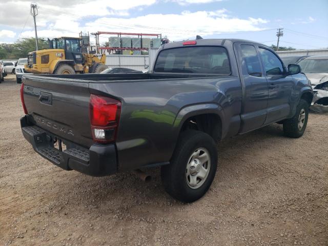 5TFRX5GNXJX127560 - 2018 TOYOTA TACOMA ACCESS CAB ნაცრისფერი ფოტო 3