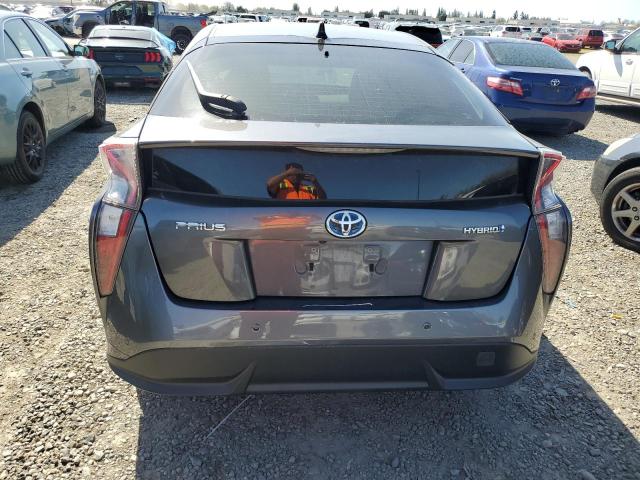 JTDKARFUXG3507985 - 2016 TOYOTA PRIUS GRAY photo 6