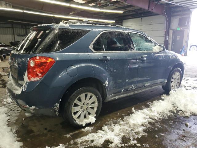 2CNFLPE56B6458226 - 2011 CHEVROLET EQUINOX LT BLUE photo 3