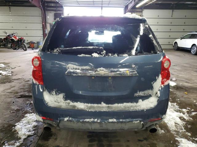 2CNFLPE56B6458226 - 2011 CHEVROLET EQUINOX LT BLUE photo 6