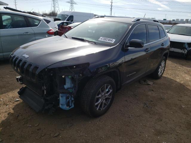 1C4PJMCS0FW650792 - 2015 JEEP CHEROKEE LATITUDE BLACK photo 1