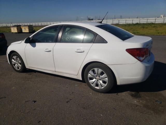 1G1PA5SG8D7294496 - 2013 CHEVROLET CRUZE LS WHITE photo 2