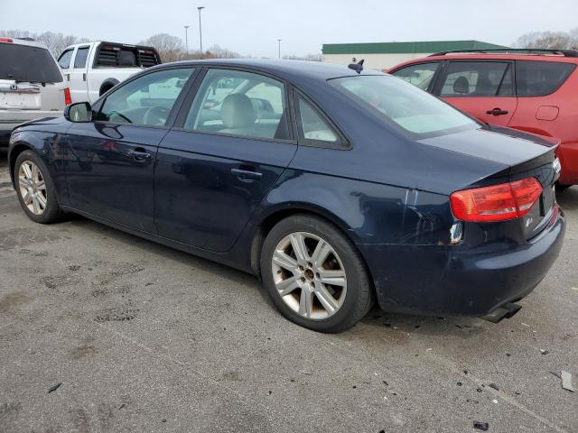 WAUBFAFL1AN045304 - 2010 AUDI A4 PREMIUM BLUE photo 2